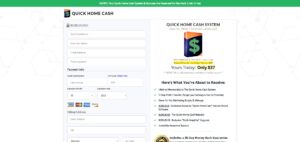 Quick Home Cash System